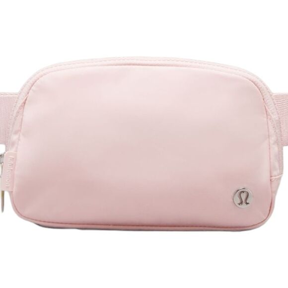 Lululemon Everywhere Belt Bag 1L Flush Pink NWT Crossbody Silver Hardware - Picture 6 of 7
